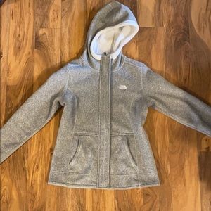North face jacket fleece
